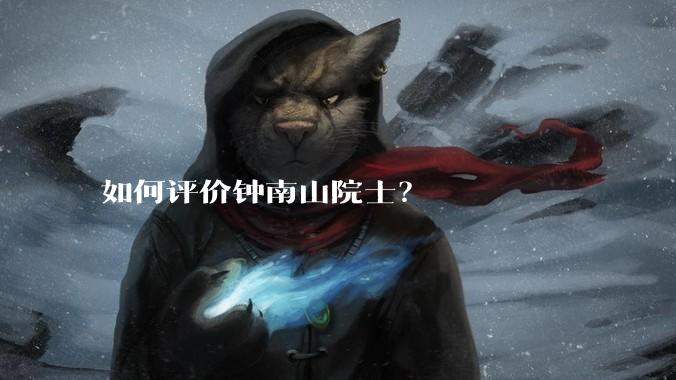 如何评价钟南山院士？
