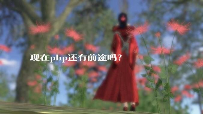 现在php还有前途吗？