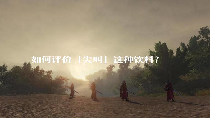 如何评价「尖叫」这种饮料？