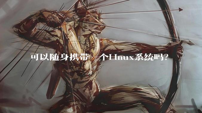 可以随身携带一个Linux系统吗？