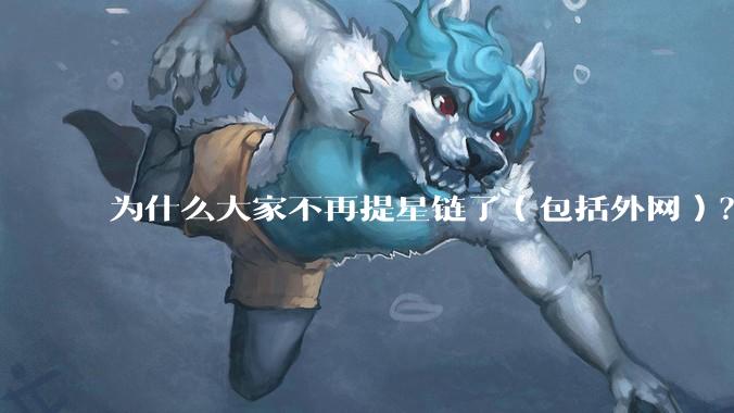 为什么大家不再提星链了（包括外网）？