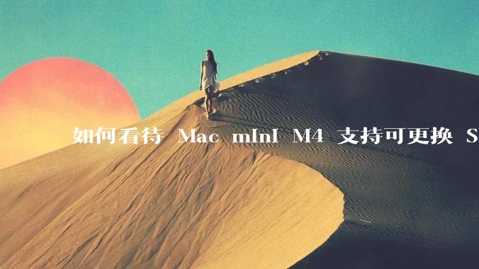如何看待 Mac mini M4 支持可更换 SSD？